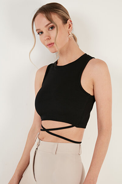 Lela Κοτλέ σταυρωτό δέσιμο Λεπτομερές Crop Athlete ATHLET 5865586