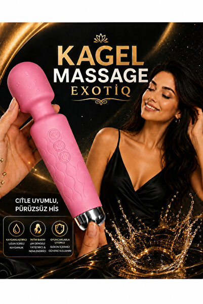 shkoder 20 titreşim modu Fonksiyonlu Mini magic wand Kagel Cihazı