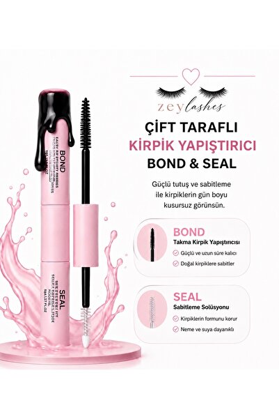 Takma Kirpik Yapıştırıcı Ve Sabitleyici - Bond & Seal