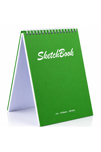 Pagos Yayınları Wise Owl Premium A5 SketchBook Sert Kapak Eskiz Defteri | 200...