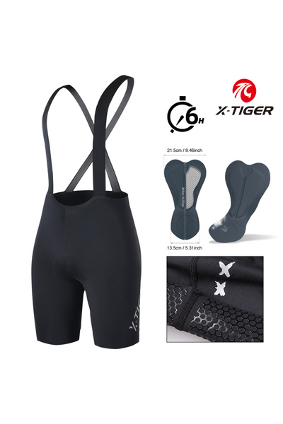 Choice L XM-DBK-37701 X-TIGER Cycling Bibs Men Comfortable Breathable Mtb Roa...