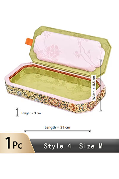 Choice4 M4 Creative Jewelry Display Tray w/ Lid. Jade & Ring Storage. Dustpro...