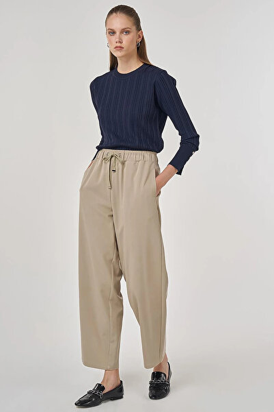 Kayra Relaxed Fit Lyocell Pants Stone