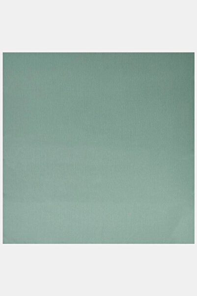 Kayra Silvery Plain Scarf Mint
