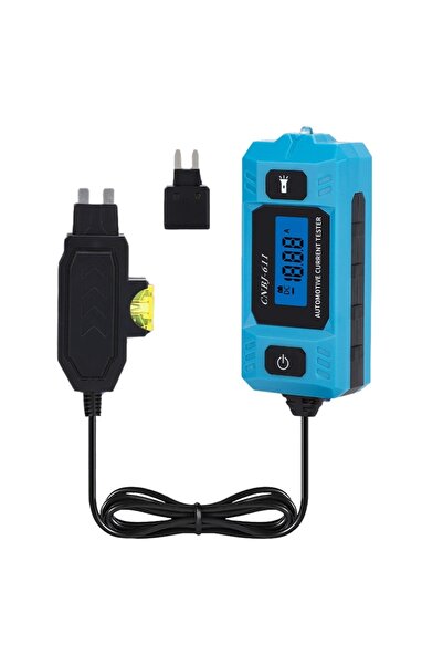 TECHSTAR ® CNPJ-611 Tester de curent auto, cu afișaj LCD iluminat, detectare ...
