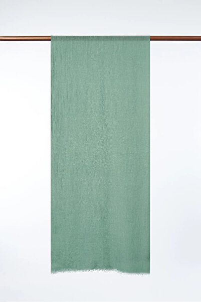 Kayra Wrinkled Shawl Water Green