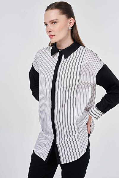 KYR Μαύρο τουνίκ off-shoulder Βαμβάκι τεμαχίων