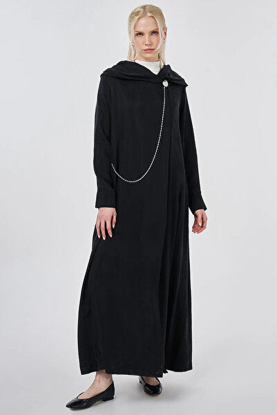 Kayra 100% Lyocell Metal-Accented Giy Çık Black