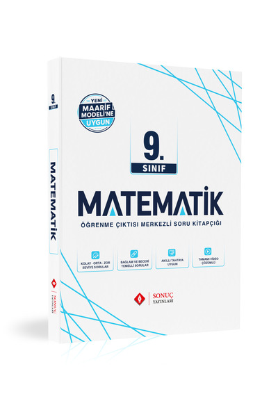 Sonuç Yayınları 9.Sınıf Matematik Modüller Set 2025 Güncel Müfredata Uygun