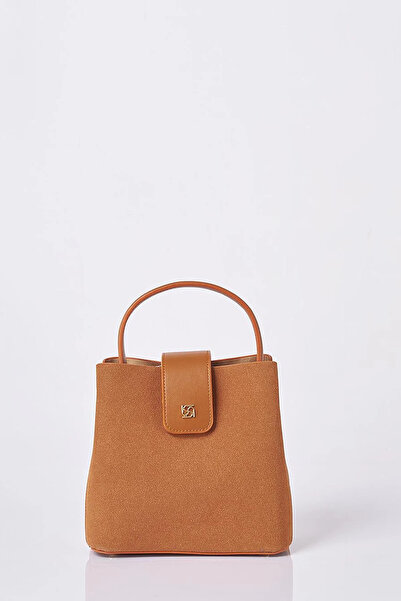 Kayra Nubuck Bag with Cover Tan