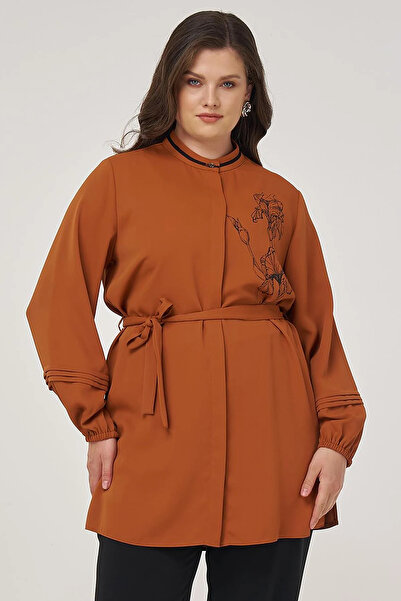 Kayra Ribbed Stitched Tunic Tile