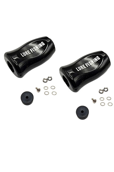 Choice3 black 1pair Fishing Reel Knob FOR DAIWA FOR SLP WORKS For TATULA For ...