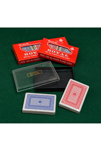 BAKTUĞ Plastık Poker Kağıdı