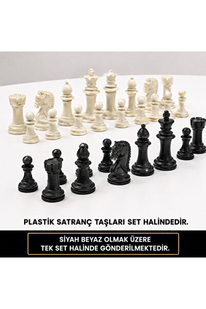 BAKTUĞ Santranç Taşi Plastık