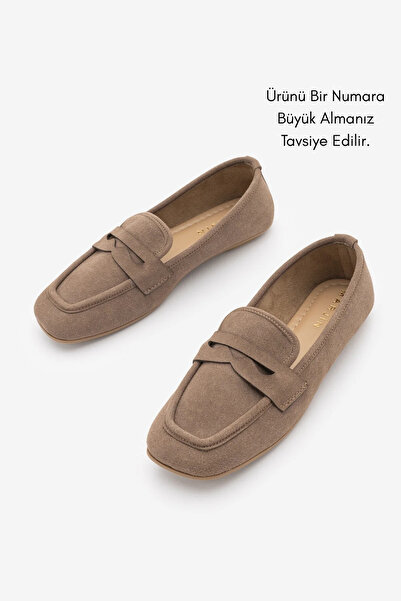Marjin Loafer Shoes - Brown - Short heels (1–4 cm)
