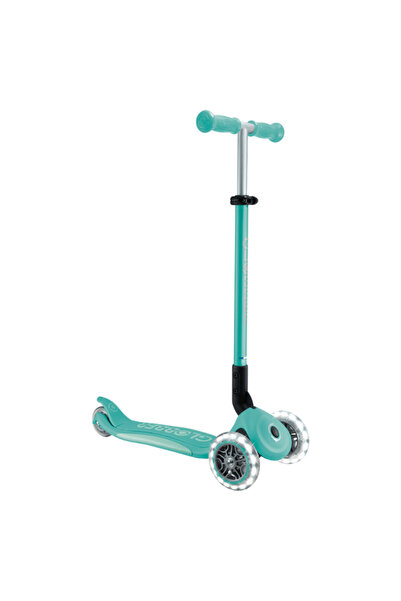 Globber Elite Deluxe Işıklı Scooter - Koyu Mint