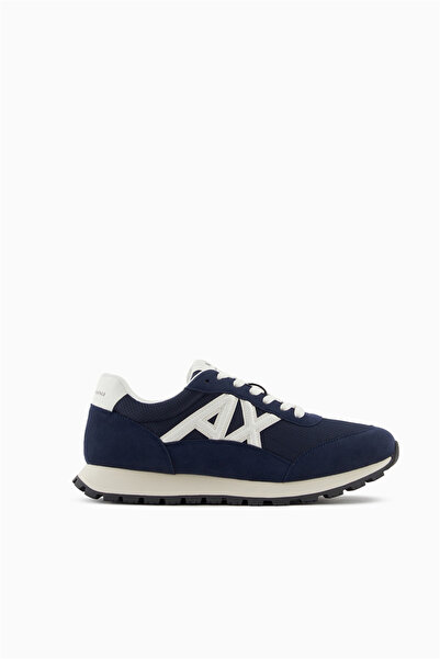 Armani Exchange Logolu Süet Detaylı Sneaker Ayakkabı Erkek AYAKKABI XM001960 ...