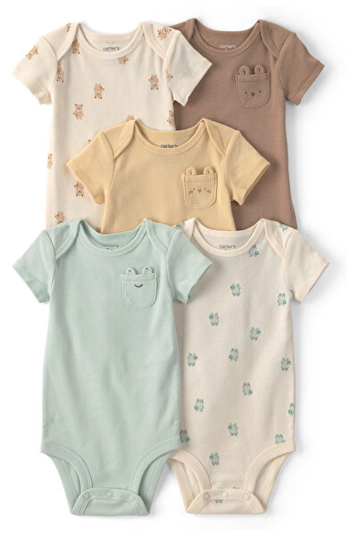 Carter's Bebek Çoklu Paket Body Prematüre-24 Ay Çok Renkli