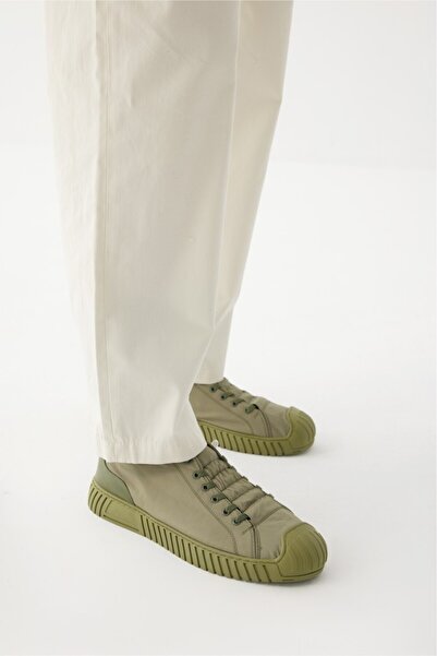 derinet Lastik Bağcıklı Erkek Sneaker