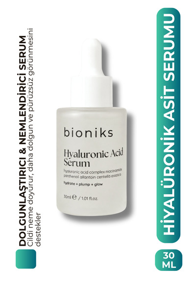 Bioniks Hiyalüronik Asit Serum