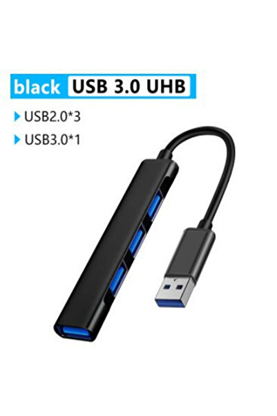 Choice Black USB New Black Color 4 Port USB Type C HUB 3.0/2.0 High Speed Spl...