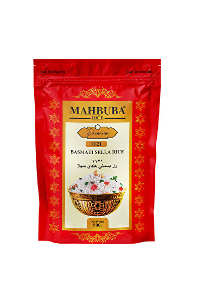 Mahbuba 1121 Premium Basmati Pirinç 900gr Glutensiz (PESTİSİT VE AFLATOKSİN A...