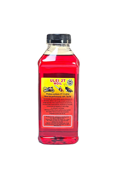 Z-Tools Ulei 2T, semisintetic, Woil, roșu / ZTS5587