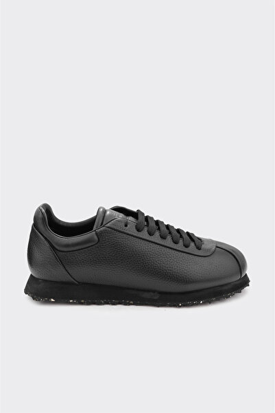 derinet Hakiki Deri Bağcıklı Erkek Sneaker