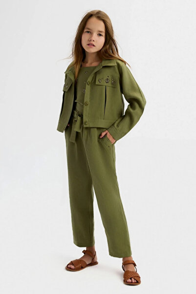 HAUSEkids 8-14 Years Lovely Lux Girls' 3-Piece Set-Green