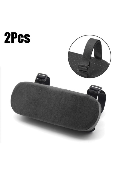 Choice4 2Pcs black 1/2Pcs Extra Thick Chair Armrest Cushions Elbow Pillow Pre...
