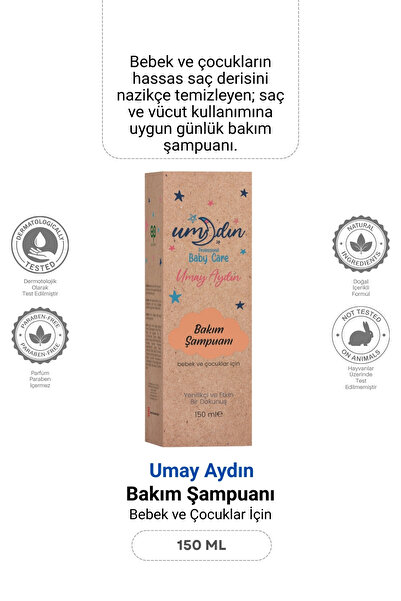 Umay Aydın Yenidoğan Bebek Bakım Şampuanı 150 ML