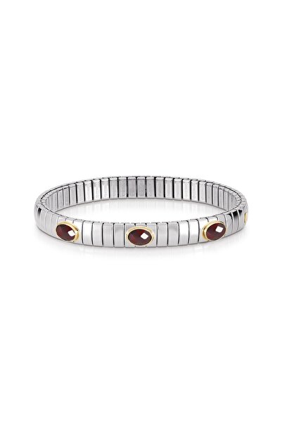 NOMİNATİON Extensıon Bracelets (s) In Stainless Steel With 18k Gold And Facet...