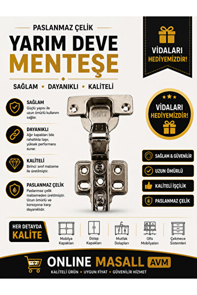 Online Masall AVM Menteşe deve çelik dolap,konsol,vestiyer,ünite ve mutfak do...
