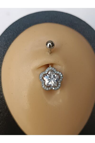 AyçaSilver Göbek Piercing
