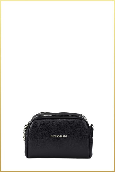 birizmoda Women's Wallet Detailed Crossbody Shoulder Bag - Black