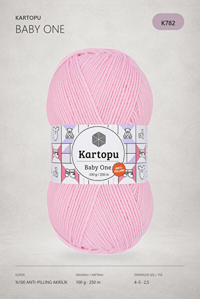 Generic Brand 1 Piece Baby One Non-Pilling Hand Knitting Yarn Wool Light Pink...