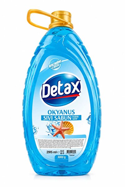 Detax Okyanus Sıvı Sabun 2915 ml – Nemlendirme & Bakım