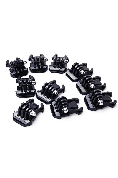 Choice 10pcs 10X Buckle Clip Basic Mount for GoPro Hero 13 12 11 10 9 8 7 6 S...