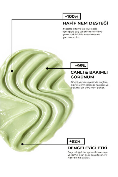 KOREACO Matcha Therapy Mucize Saç Maskesi | Güçlendirici Parlaklık Verici İpeksi Yumuşaklık 200 ml
