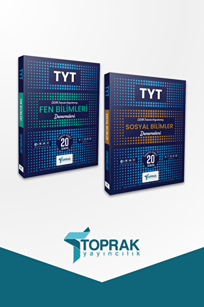 Toprak Yayıncılık TYT FEN BİLİMLERİ VE SOSYAL BİLİMLER DENEME SETİ