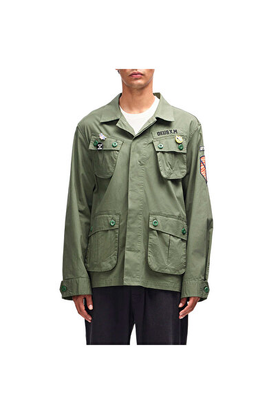 DEUS POWER OVERSHIRT D261MSH313-050 Χακί