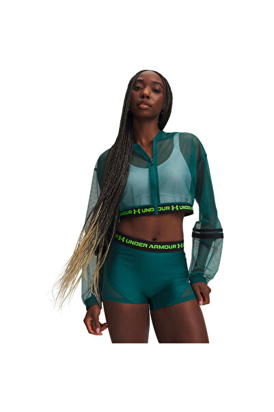 Under Armour HEATGEAR MESH FZ 6012295-338 Πετρόλ