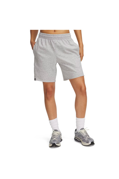 Under Armour ICON TERRY LONG SHORT 1389632-012 Γκρι
