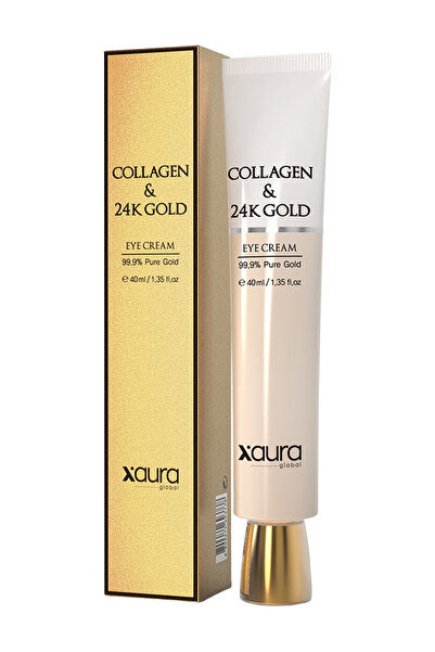 Xaura Beauty X Aura Beauty Eye Cream - Collagen 24K Gold Eye Cream 40ml