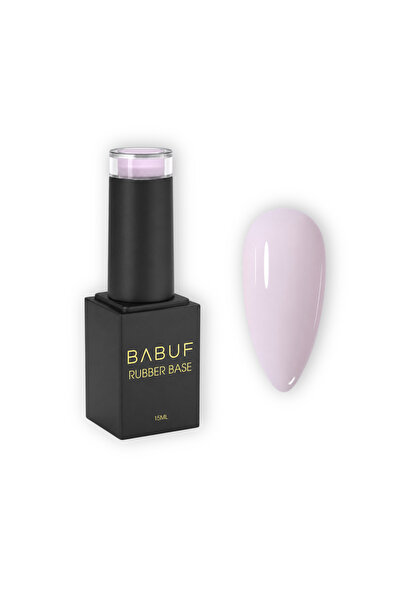 BABUF Bază Rubber autonivelantă BABUF, Lavanda Soft RB4, 15 ml