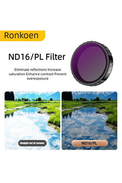 Choice ND16PL Filter Ronkoen ND CPL Filter for DJI OSMO Action4/5Pro Action C...