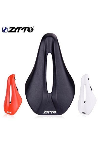 ZTTO Black MTB Road Bike Saddle Bicycle Ergonomic Short Nose Design Saddle Wi...