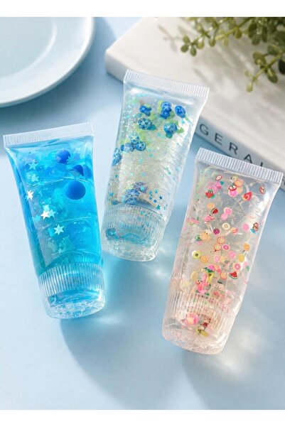 Pofika Needoh Squishy Diş Macunu Modeli Simli Meyveli Ürünü Büyük Boy Jelly S...