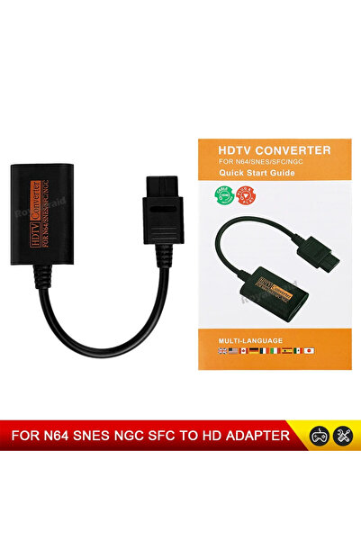 Choice 1PCS For N64 to HDMI-Compatible HDTV Converter Adapter for N64/Gamecub...