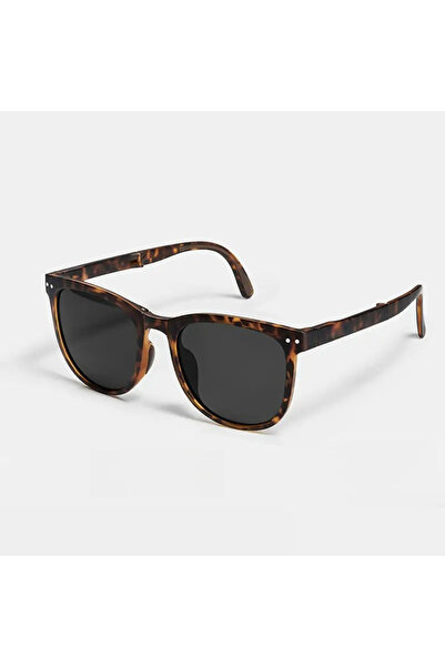 choice2 Leopard Foldable Sunglasses Square Frame for Men Women Folding Drivin...